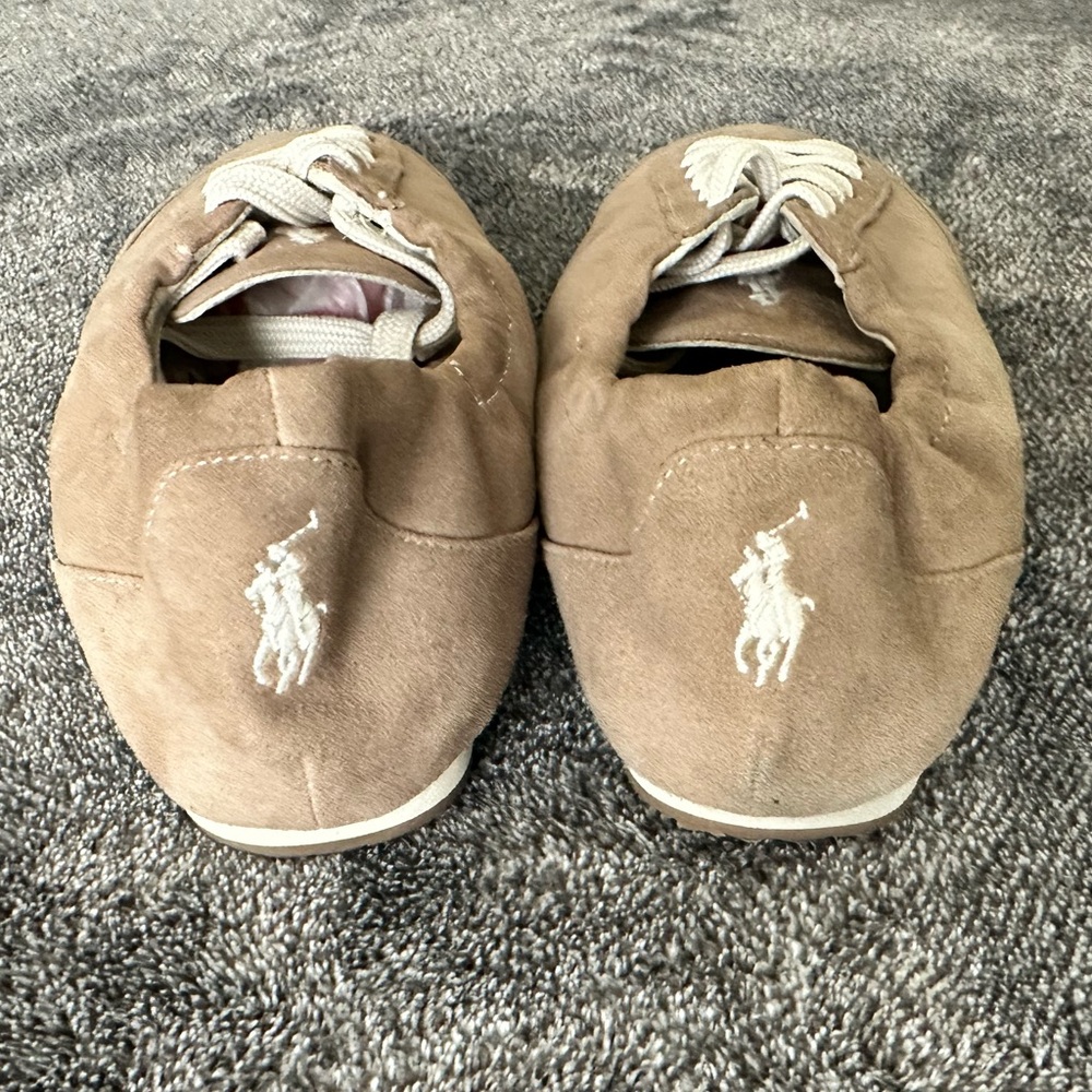 Polo Ralph Lauren - Women's The Suede Pony Ballerina Sneaker, Size 7.5 (US) - Picture 4 of 8